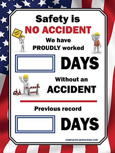 Days Without An Accident Poster