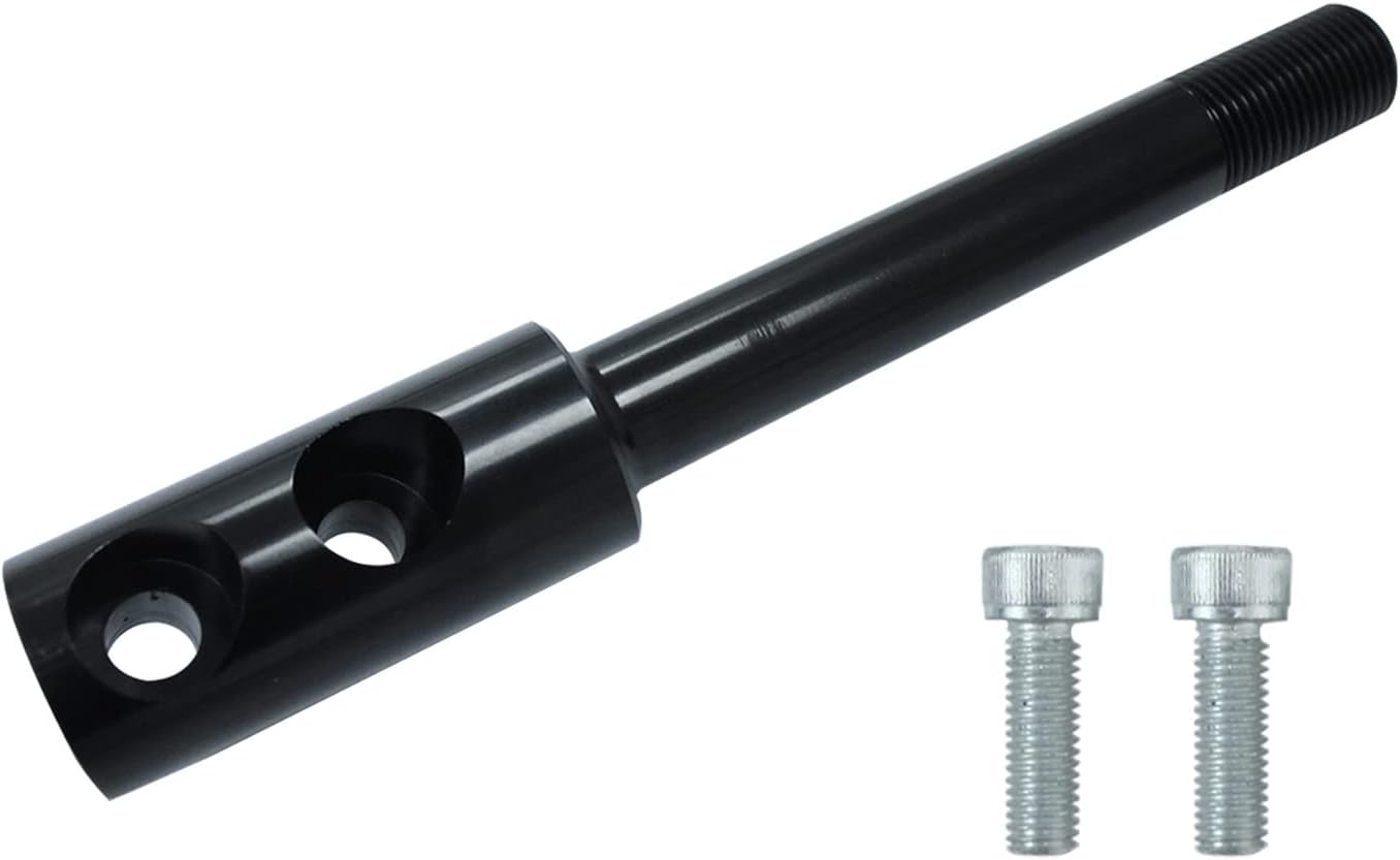 Short Throw Shifter Stick Aluminum Compatible with Chevy Camaro Pontiac Firebird T56 6-Speed 1993-2002 (Black)