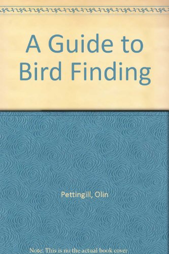 A Guide to Bird Finding East of the Mississippi B0012J4K72 Book Cover