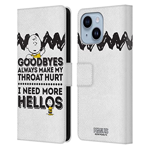 Étui iPhone 14 Plus Peanuts Charlie Brown protège des rayures et chutes