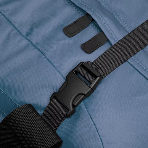 Eagle Creek No Matter What Duffel Travel Bag - Rugged And Water-Resistant Lockable Classic With Bar-Tacked Reinforcement, Storm Flap, And Separate Storage Pouch, Slate Blue - Large #TOP5