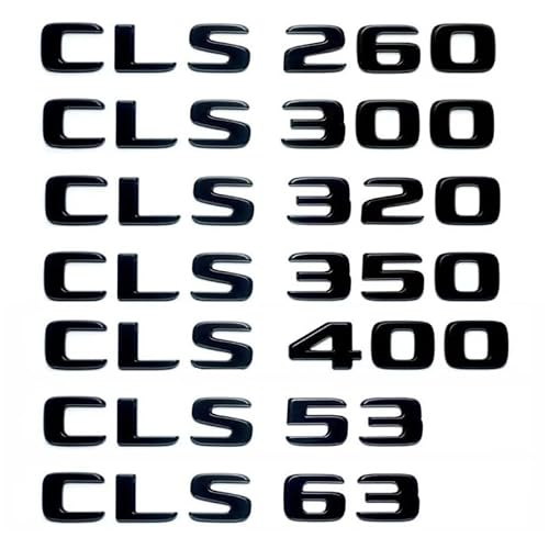 1 �Ԃ̃g�����N�̃��S�o�b�W�G���u�����f�J�[���X�e�b�J�[ CLS CLS53 CLS63 CLS250 CLS300 CLS350 CLS450(Gloss black,CLS450)