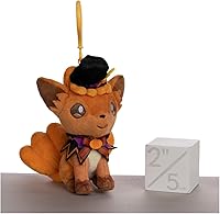 Vista 2 de Pokémon Center llavero de peluche Vulpix Pokémon Spooky Festival