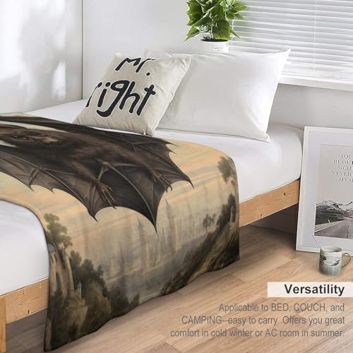 Tapis douillet chauve-souris avec couverture de luxe lavable machine - 6