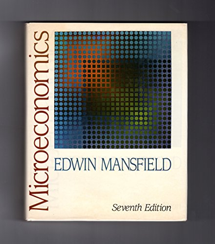 Microeconomics: Theory, Applications 0393960366 Book Cover