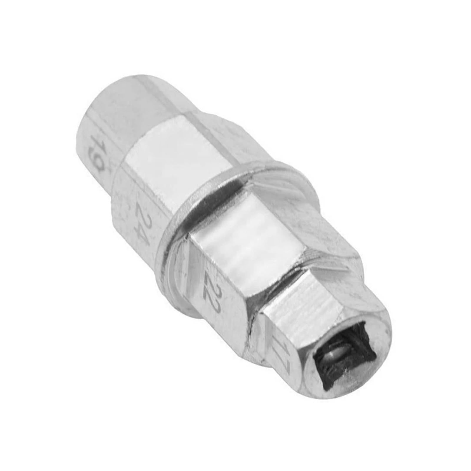 QZIVNBPM 17 19 22 24mm Motorcycle Front Wheel Axle Hex Spindle Driver Removal Tool Fit for Honda for Kawasaki for Suzuki Flywheel Locking Tool Puller