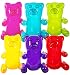 Kangaroo's HUGE 24" Inflatable Gummy Bears (6-Pack); Girls Party Favors; Party Decor! Fun Colors