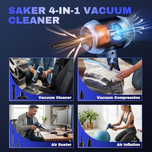 Portable Cordless Car Vacuum