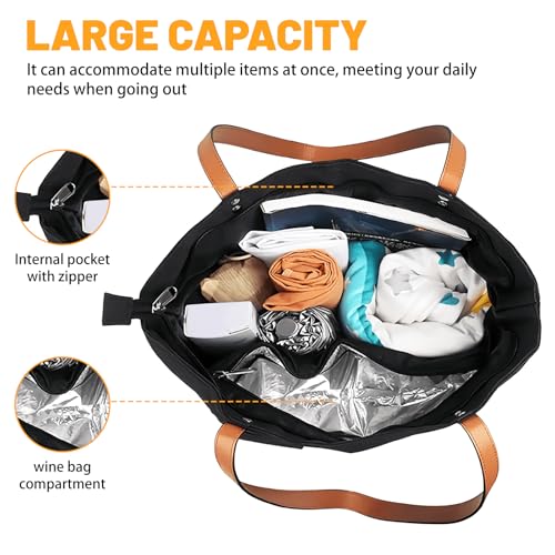 Sac fourre-tout avec 3 compartiments isothermes cachés pour camping