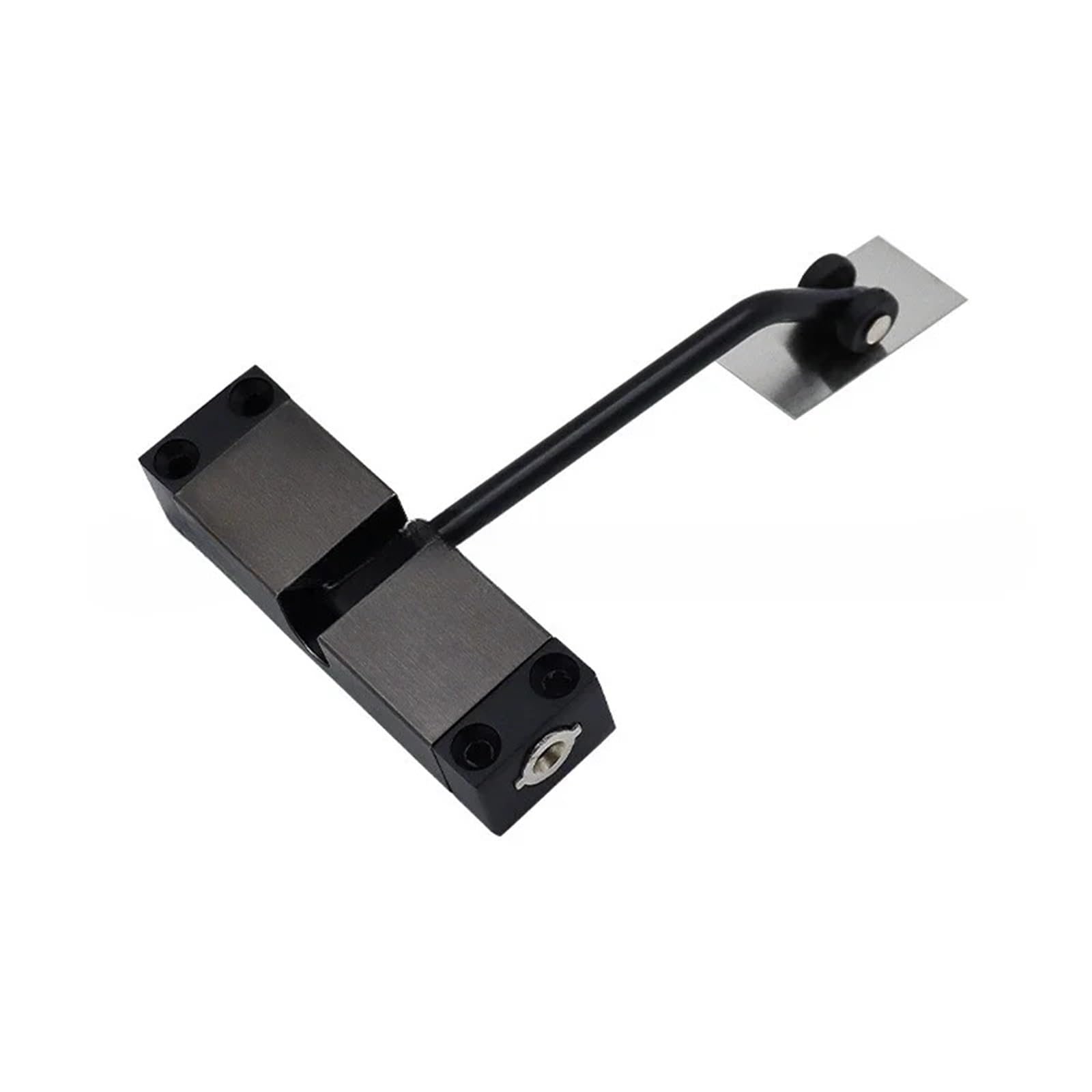 Door Closer, Household Simple Automatic Buffer Silent Rebound Wooden Door Outdoor Spring Closer,Commercial & Home Use(Black)