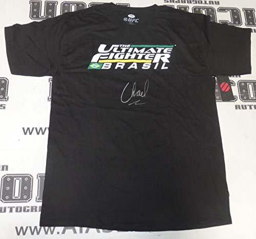 Chael Sonnen Signed UFC The Ultimate Fighter Brazil Shirt PSA/DNA COA Autograph - Autographed UFC Miscellaneous Products