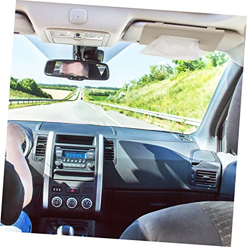 Yardwe 1 Peça Caixa De Papel Caixa De Lenços De Carro Viseira De Teto Solar Porta-Toalha De Papel Gu