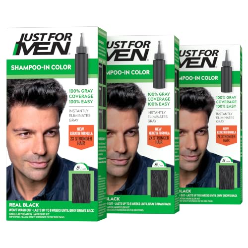 Just For Men Shampoo-In Real Black