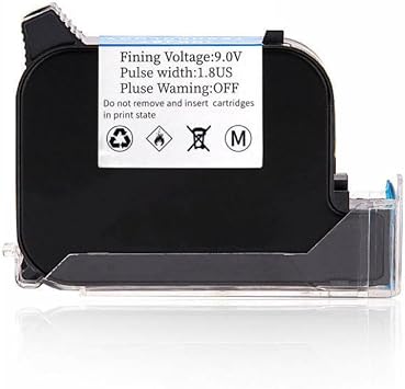 Universal 2588 42ML Ink Cartridge in Black Red Blue Green for Quick-Drying Handheld Inkjet Printer with 12.7mm Print Height1 White