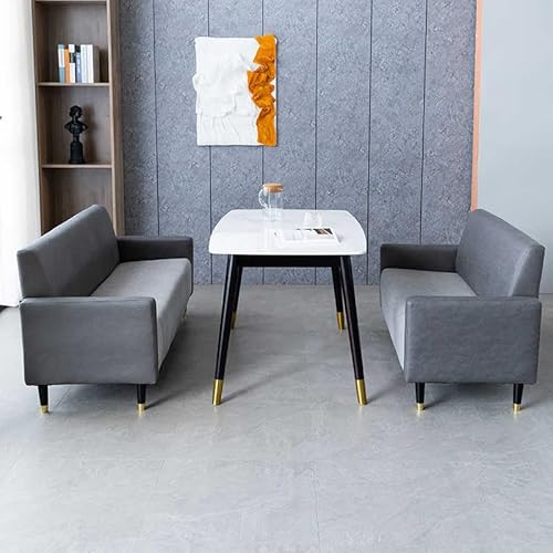 Technology Cloth Sofa Living Room Small Apartment Simple Modern Apartment Light Luxury Bedroom Rental Room Double Triple Sofa for Clothing Store 120CM