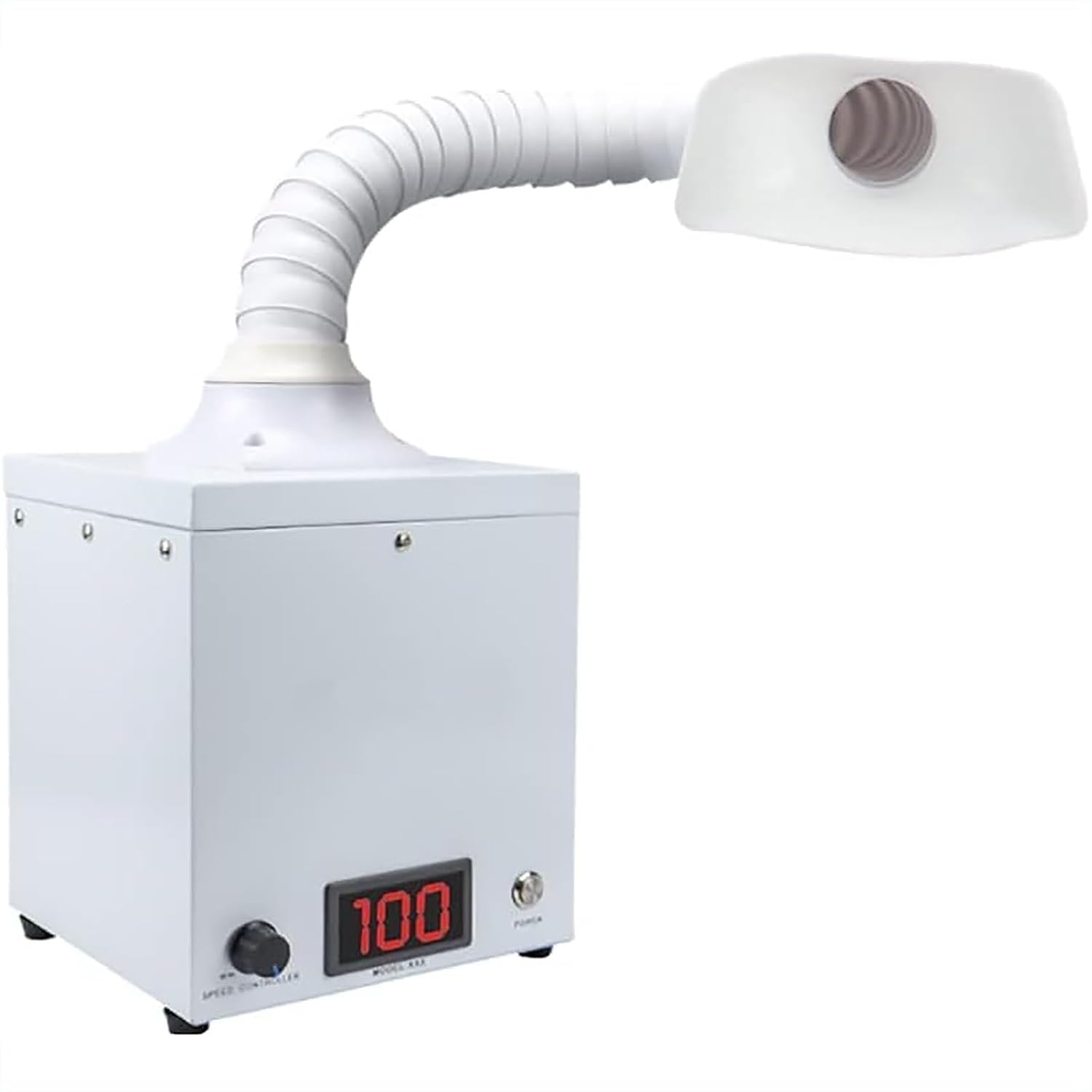 Solder Fume Extractor, 135W Welding Fume Extractor With LED Control Panel, Adjustbale Strong Suction and 360° Smoking Tube Adjustbale, Fast Smoking and Large Smoking Area, for Soldering Station