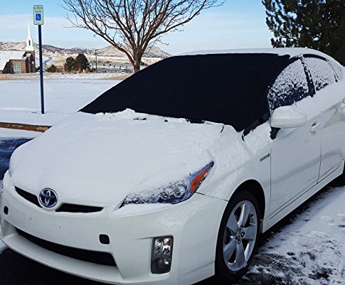 X-Shade Windshield Snow Cover 57 X 74 Inches Best Car Magnetic Windshields Guard From Frost - Comes With Non-Slip Pad #TOP7