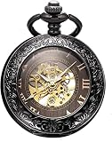 LMAHAP Pocket Watches,Steampunk Accessories,Vintage Quartz Mechanical Pocket Watch Pocket Watch with