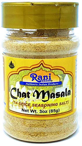 Rani Chat Masala (14-Spice Blend) Tangy Indian Seasoning 3oz (85g) ~ All Natural