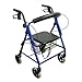 4 Wheel Rollator-Blue
