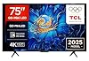 TCL 75C61KS TV LED QD-Mini da 75'', 4K UHD, Smart Google TV con Dolby Atmos