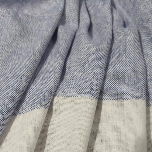 Image of Single Bed Sheet Cotton | for Single Bed, 60 x 90 inch, Pure Cotton, Breathable Fabric, Pack of 2 Pink & Yellow (1, Fine-Blue)
