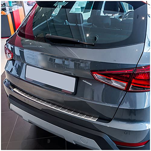 Aroba Protezione Paraurti In Acciaio Inox Per Seat Arona (dal 11/2017) – Cromato, Su Misura, Antigraffio