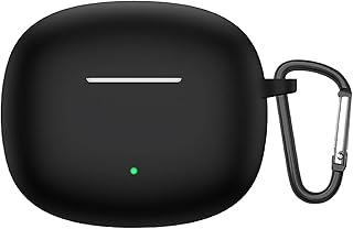 جراب من السيليكون السائل مضاد للصدمات لسماعات هونر ايربودز X3i جموجياو أسود