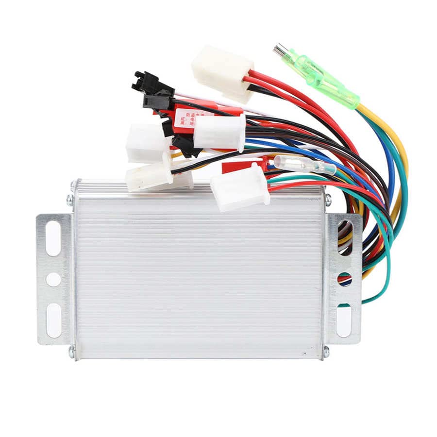 Regulador Patinete Electrico Bicicleta eléctrica 36-4 8V 350W Controlador sin cepillador de aluminio Aleación Velocidad Controlador de velocidad de la bicicleta eléctrica Piezas de bicicleta E Control