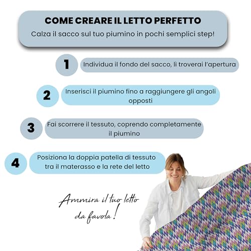 Funda de edredón blanca lavable de microfibra suave para cama individual y juvenil 6