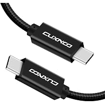 USB C-C Video Cable 10ft, 4K USB Type-C Monitor Cable Support 100W Fast Charge and 10Gbps Data Syncing, Black