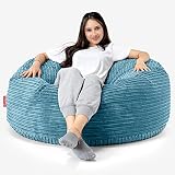 (Tamaño: diámetro 110 cm x alto 48 cm) - Sillas tipo Puf LOUNGE PUG con 3 AÑO DE GARANTÍA contra defectos de fábrica