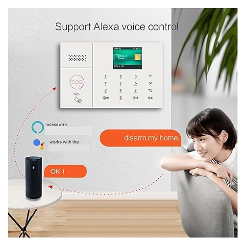 Sistema de alarma inicio inalámbrico WiFi gsm con sensor detector de movimiento 3
