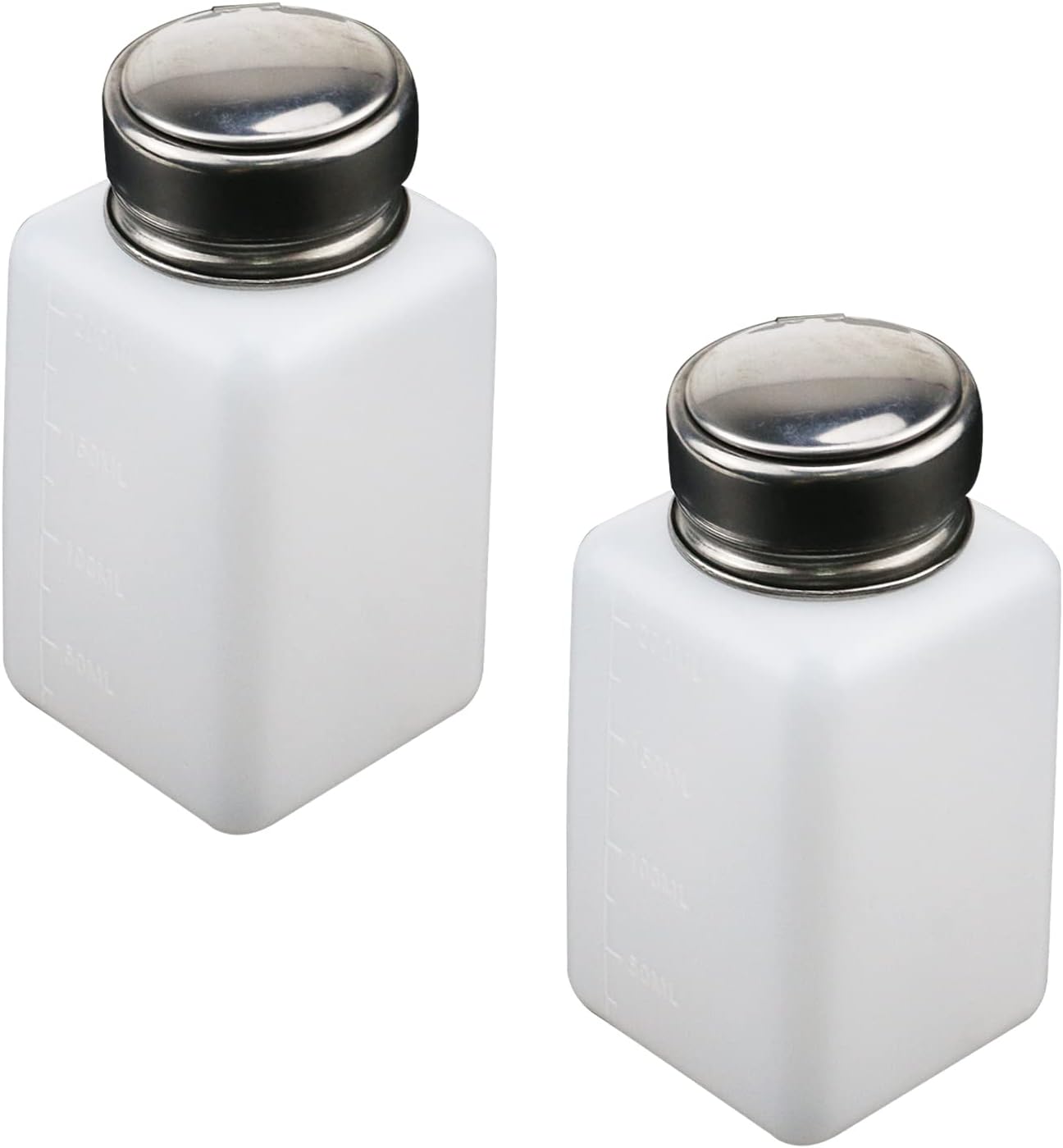 Antrader 2 Pack Push Down Dispenser Bottles,200ml(6.7oz