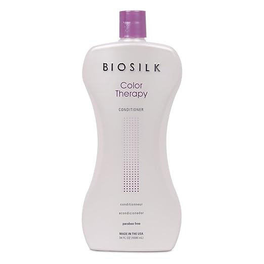 Biosilk Color Therapy Conditioner, Replenishes Moisture While Protecting Color, Enhances Vibrancy & Shine, Sulfate, Paraben, & Cruelty-Free, 34 Oz