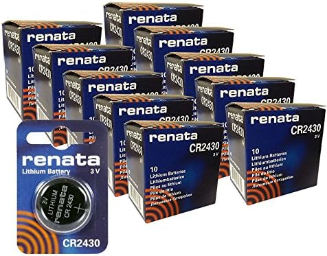 Pile Varta Au Lithium, Pile Bouton, CR2430, électronique 3 V, Blister De Vente Au Détail  Paquet De 4 94606288