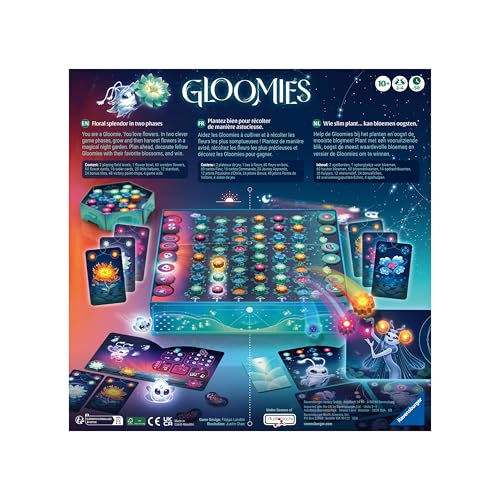 Ravensburger Gloomies juego de mesa estrategia para 2-4 jugadores miniatura 6