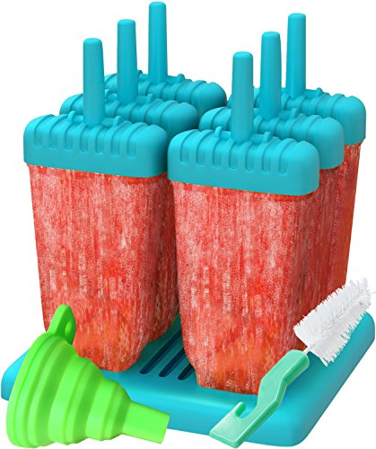 CHICHIC Popsicle Molds Ice Pop Makers Ice Pop Molds Ice Bar Maker Plastic  Popsicle Mold, Kids Ice Cream Tray Holder Lolly Pops, Kitchen Supply(Green  Small)