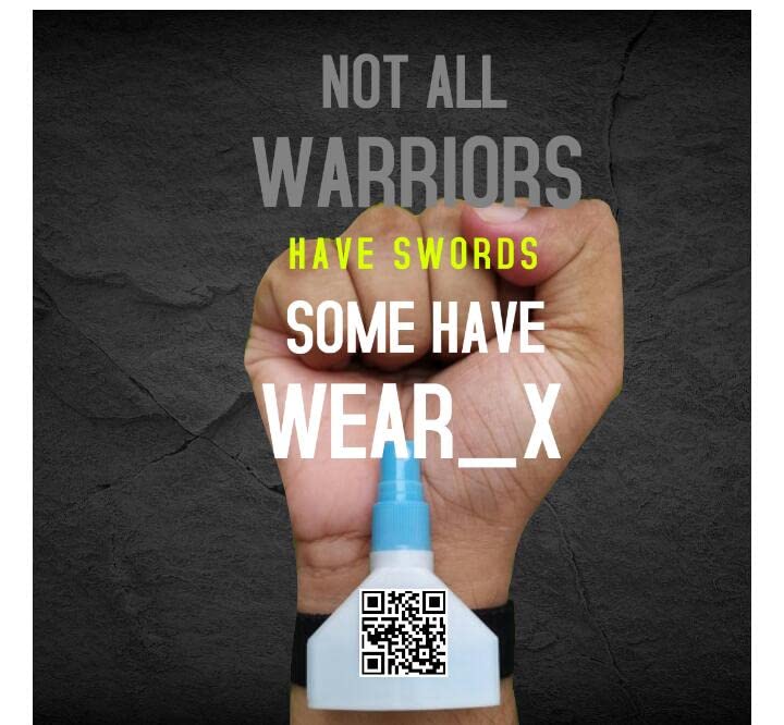 Wear_X (Wearable Hand Sanitizer) DISPENSER WRIST BAND