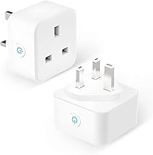 Smart Plug, (SP23) Alexa Plug 2 Packs, Smart Plugs that work with Alexa and Google Home, WiFi Plug with Remote&Voice Control, Timer Plug, 13A