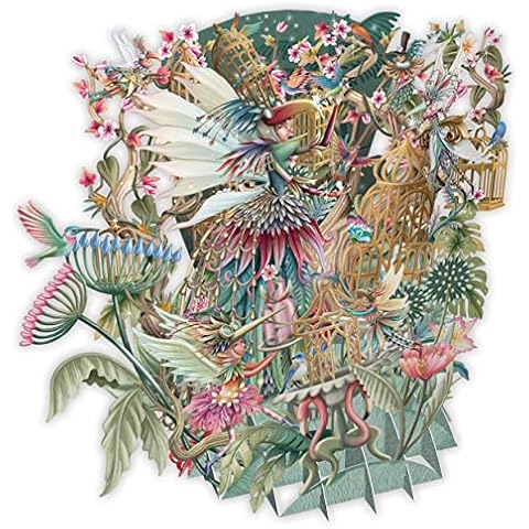 Paper D'Art - Fairy Cages - 3D Pop-up Greetings Card - TW047 Cover