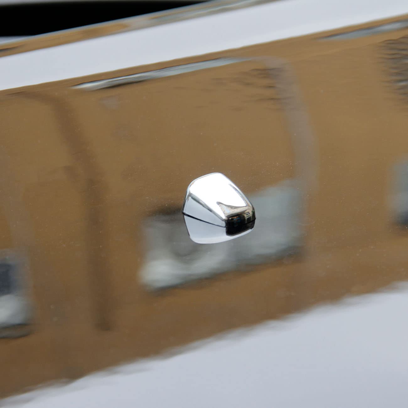 Chrome Hood Spout cover trim for Dodge Durango 2011-2022