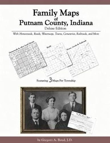 Family Maps of Putnam County , Indiana 1420300091 Book Cover