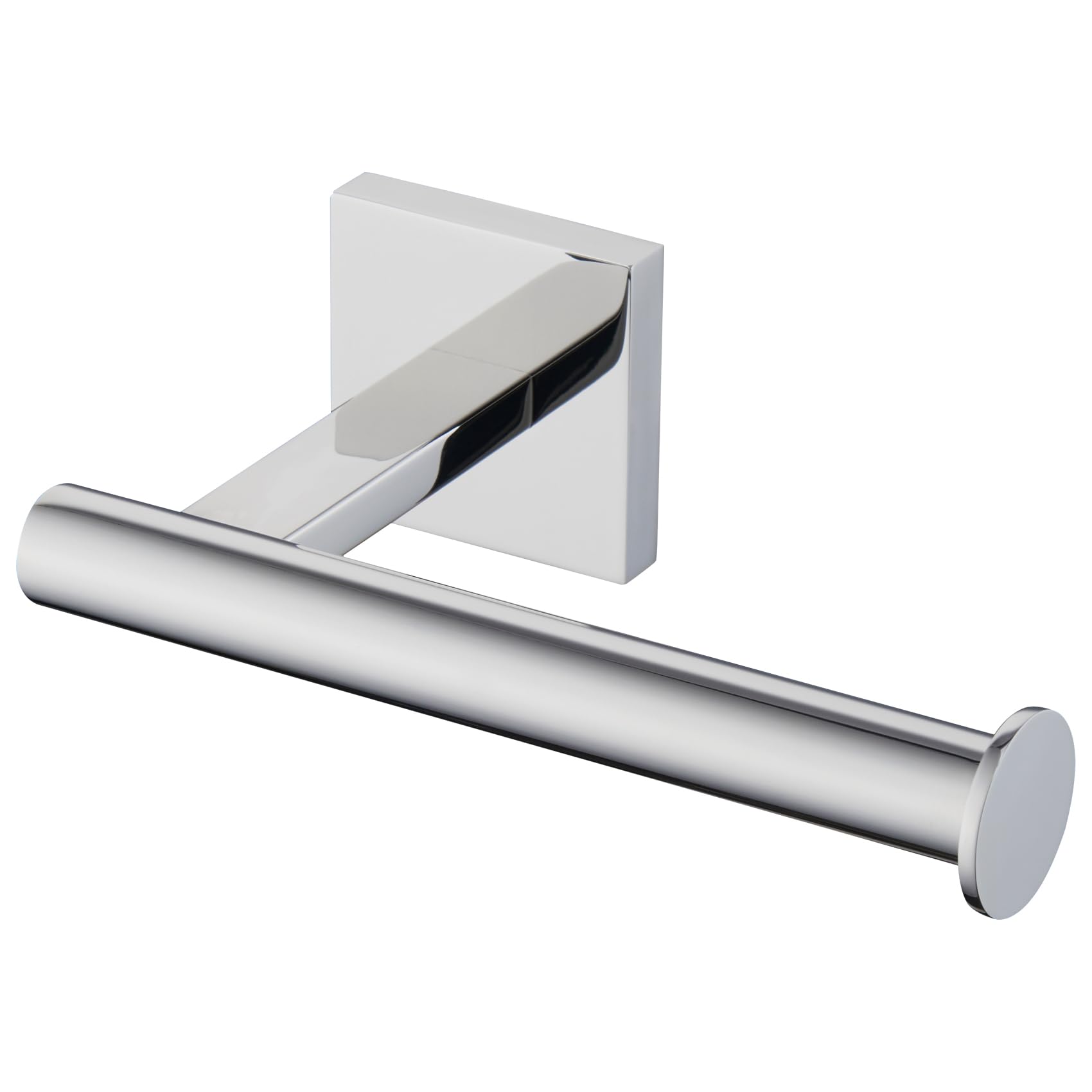 KOKOSIRI Toilet Paper Holder for Bathroom Toilet Roll Holder Hold Mega Rolls Wall Mounted, Polished Chrome Stainless Steel B2008CH