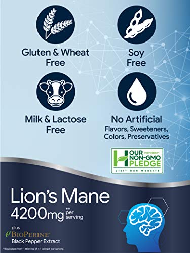 Horbaach Lions Mane Mushroom Capsules - Image 4