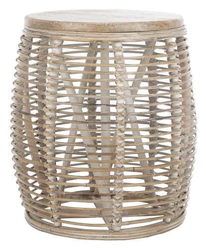 SAFAVIEH Home Collection – Maui Grey & White Washed Rattan