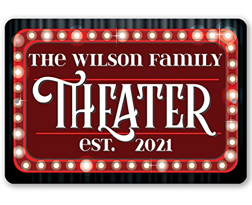 Personalized-Home-Theater-Great-Home-Movie-Theater-Accessories-Retro-Vintage-Happy-Hour-Sign-Customized-Family-Housewarming-Gift-8x12-or-12x18-Use-Indoors-or-Outdoors-Durable-Metal-Sign Personalized Home Theater Great Home Movie Theater Accessories Retro Vintage Happy Hour Sign Customized Family Housewarming Gift 8×12 or 12×18 Use Indoors or Outdoors Durable Metal Sign