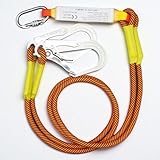 klettergurt Fallschutz Fallschutzleine mit Falldämpfer, Zwei...