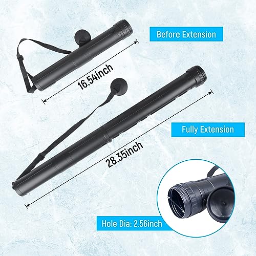 Menolana 057906214001115495522 Expandable Poster Tube Artwork With Strap Document Holder thumb #2