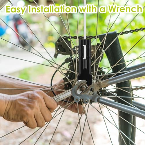 Reflektierende Fahrradsicherheitsflagge für Kinder und Erwachsene - 1 Stück Fahrradfahne